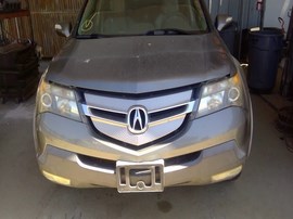 2008 ACURA MDX, GRAY, 3.7L, AT,   A26297